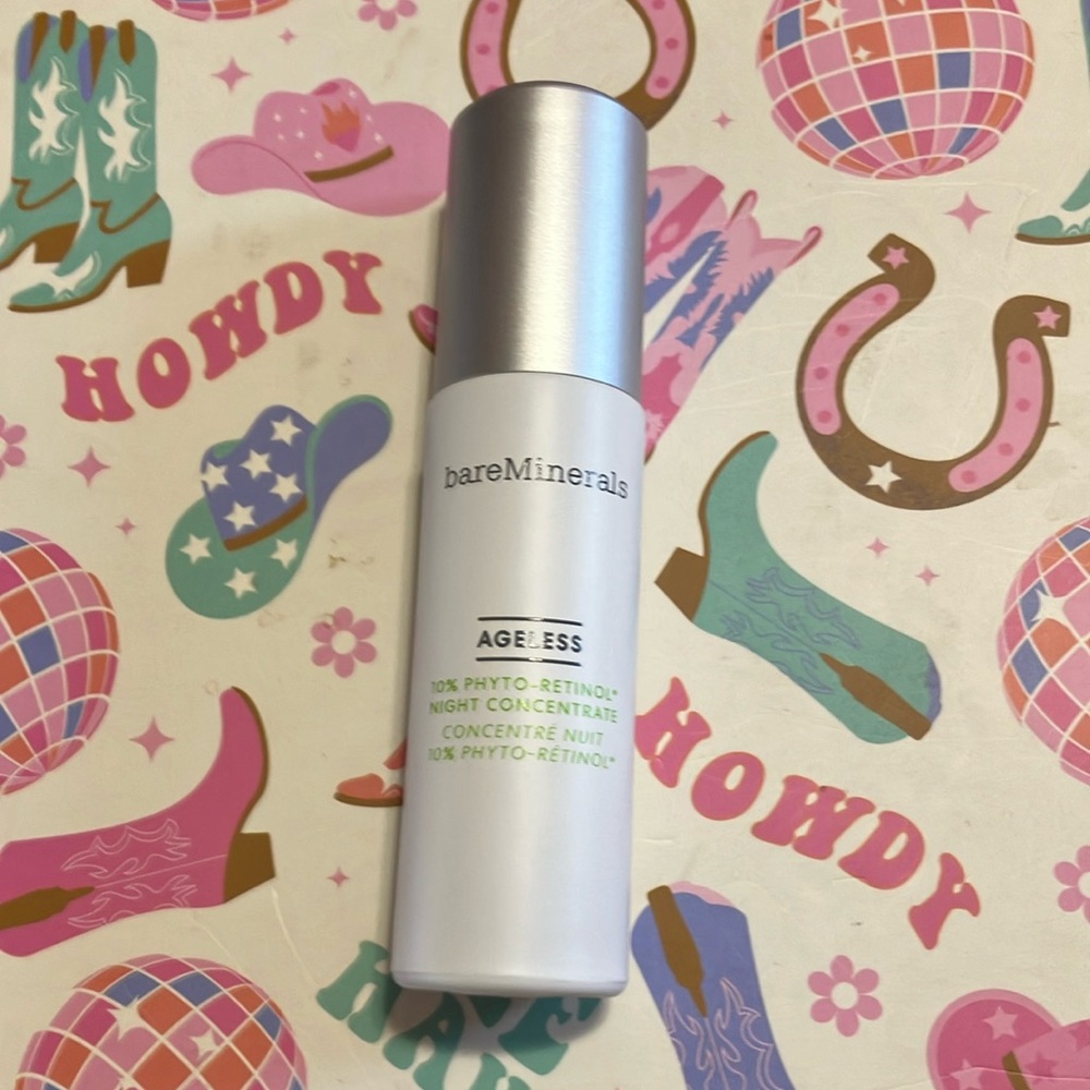bareMinerals ageless 10% photo-retinol night concentrate serum